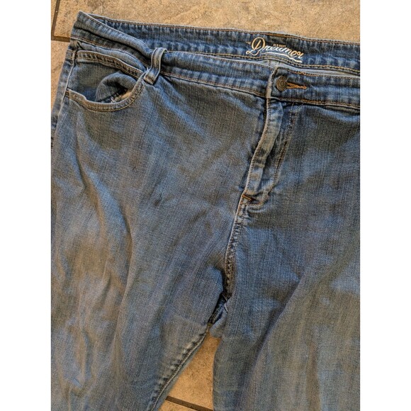 Old Navy The Dreamer Women’s Jeans Size 20 Regular Blue Denim Stretch Bootcut - Picture 7 of 13